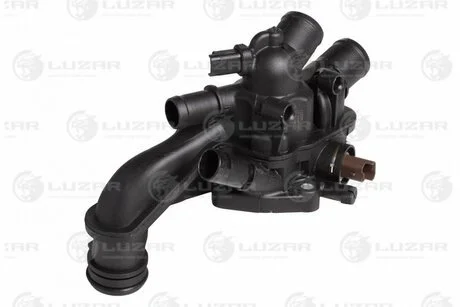 Термостат Peugeot 308 (07-)/Citroen C4 (10-) 1.6i MТ (рифлені патрубки та два датчики) LUZAR LT 20Z8 (фото 1)