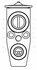 Клапан расширительный кондиционера (ТРВ) для а/м Сhevrolet Cruze (09-)/Opel Astra J (10-) LUZAR LTRV 0550 (фото 3)