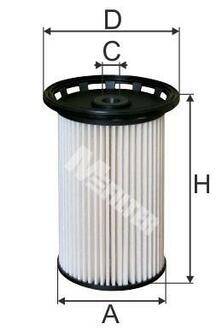 Фильтр топливный (сменный элемент) M-FILTER DE3138 (фото 1)