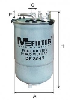 Фильтр топливный Fabia/Polo 1.4/1.9TDI 00- M-FILTER DF 3545