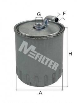 Фильтр топливный MB C-класс (W203) CDI 00-07 M-FILTER DF 3569 (фото 1)
