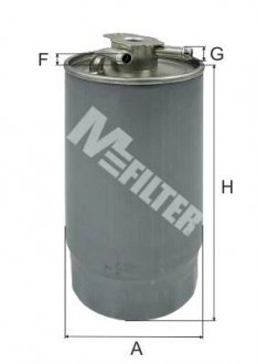 Фильтр топливный M-FILTER DF3571 (фото 1)