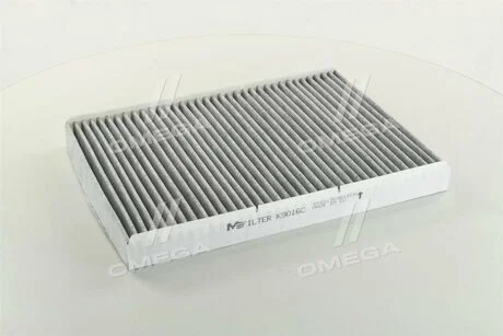 Фильтр салона Audi, SKODA, VW (угольный) (выр-во) M-FILTER K9016C