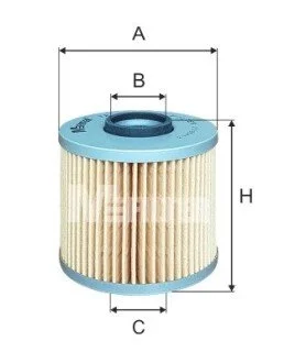 Фільтр оливний (фільтр-патрон) M-FILTER TE602