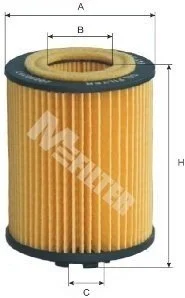 Фильтр масляный (фильтр-патрон) M-FILTER TE616