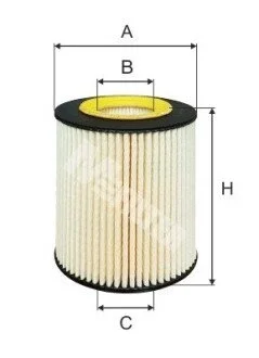 Фильтр масляный (фильтр-патрон) M-FILTER TE647