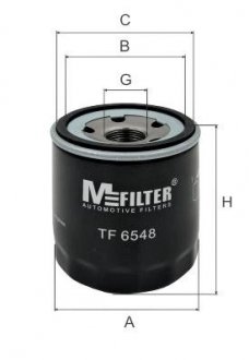 Фільтр оливний M-FILTER TF6548