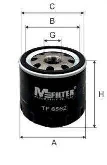 Фільтр оливний M-FILTER TF6562