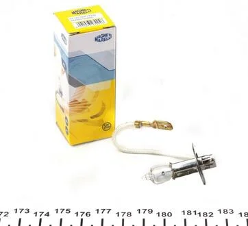 Лампа накала H3 12V 55W PK22s STANDART MAGNETI MARELLI 002553100000