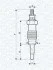 MAGNETI MARELLI Свеча накала FORD, HONDA,ISUZU,IVECO [062580704304] 062580704304