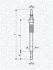 MAGNETI MARELLI OPEL Свеча накала 1.7DI,1.7DTI 00- 062900076304