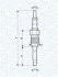 MAGNETI MARELLI Свеча накала FIAT Brava 1.9JTD, Marea. 062900084304