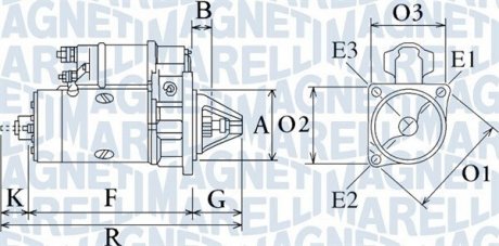 Starter MAGNETI MARELLI 063720325010 (фото 1)