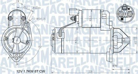 ROZRUSZNIK HYUNDAI MAGNETI MARELLI 063721365010