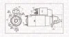 ROZRUSZNIK 12V FORD FOCUS 1.8 DI/TDDI/TDCI 98 -> SZT MAGNETI MARELLI 063721396010 (фото 1)