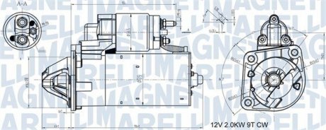 ROZRUSZNIK FORD MAGNETI MARELLI 063721408010