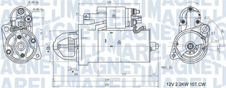 Автозапчасть MAGNETI MARELLI 063721411010