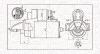 Стартер CITROEN/FIAT/FORD 2.2TDCi 2.0kW MAGNETI MARELLI 063721421010 (фото 1)