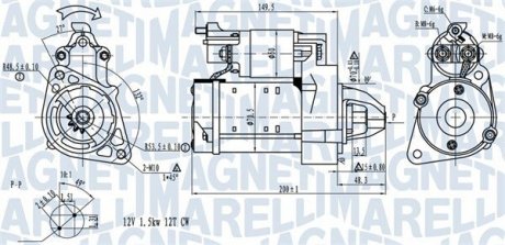 Автозапчасть MAGNETI MARELLI 063721527010 (фото 1)