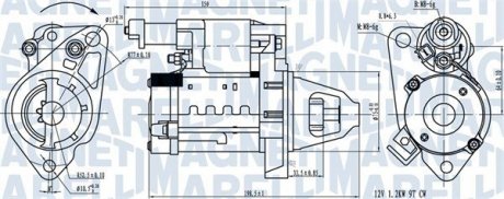 ROZRUSZNIK HONDA MAGNETI MARELLI 063721642610