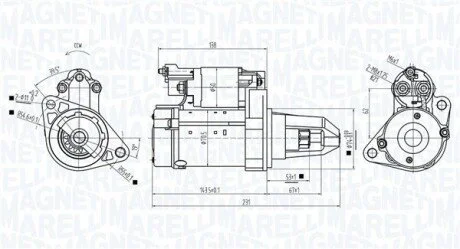 ROZRUSZNIK MAGNETI MARELLI 063725589010