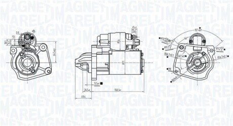 ROZRUSZNIK MAGNETI MARELLI 063726281010