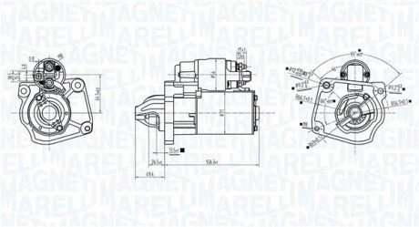 ROZRUSZNIK MAGNETI MARELLI 063726281010