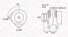 ALTERNATOR NISSAN INTERSTAR, OPEL MOVANO, RENAULT LAGUNA II, MASTER II, TRAFIC II 1.9D/2.5D 10.01- SZT MAGNETI MARELLI 063731147010 (фото 1)