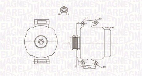 Alternator MAGNETI MARELLI 063731592010 (фото 1)