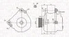 ALTERNATOR SKODA/ SEAT/ VW 1,4 SZT MAGNETI MARELLI 063731729010 (фото 1)