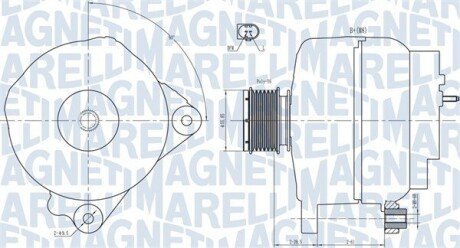 Автозапчастина MAGNETI MARELLI 063731763010