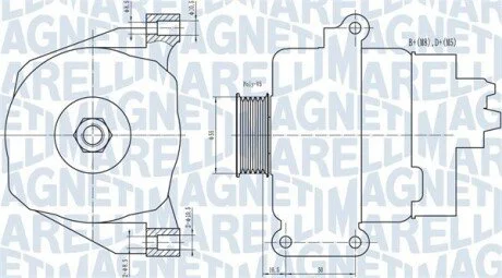 Автозапчасть MAGNETI MARELLI 063731766010