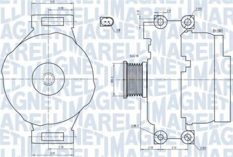 Автозапчасть MAGNETI MARELLI 063731773010