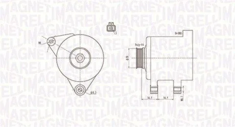 Автозапчасть MAGNETI MARELLI 063731789010