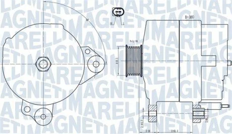 Автозапчастина MAGNETI MARELLI 063731817010
