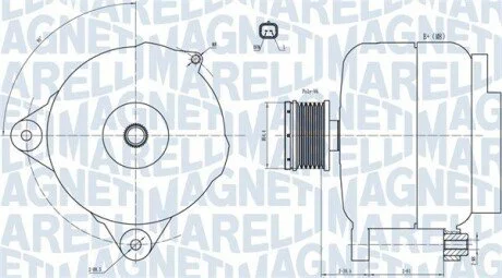 Автозапчасть MAGNETI MARELLI 063731876010