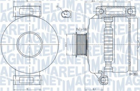 Автозапчастина MAGNETI MARELLI 063731923010