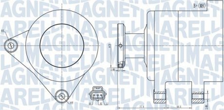 Автозапчасть MAGNETI MARELLI 063731999010 (фото 1)