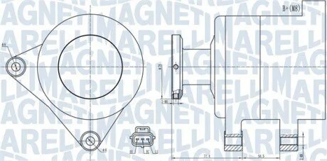 Автозапчасть MAGNETI MARELLI 063731999010