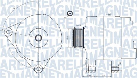 Автозапчасть MAGNETI MARELLI 063732033010