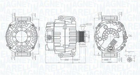 ALTERNATOR MAGNETI MARELLI 063732072010