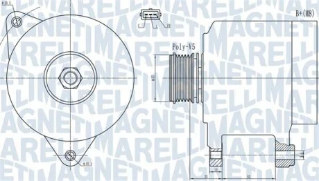 Автозапчасть MAGNETI MARELLI 063732133010