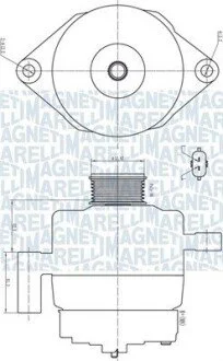 Автозапчастина MAGNETI MARELLI 063732181010