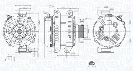 ALTERNATOR MAGNETI MARELLI 063735749010