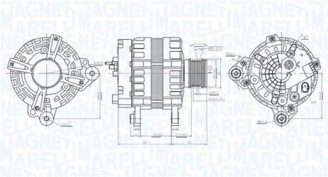 ALTERNATOR MAGNETI MARELLI 063736193010
