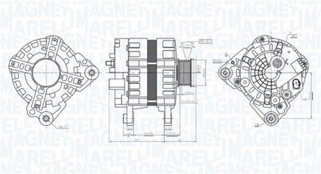 ALTERNATOR MAGNETI MARELLI 063736232010 (фото 1)