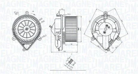 Автозапчастина MAGNETI MARELLI 069412228010