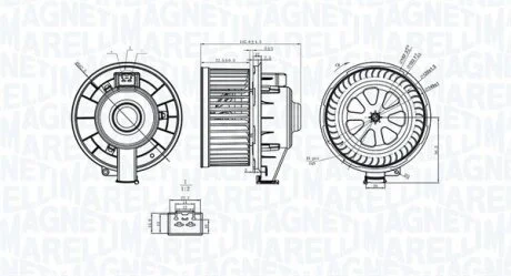 Автозапчасть MAGNETI MARELLI 069412253010
