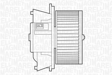 Вентилятор салона FIAT Doblo MAGNETI MARELLI 069412504010 (фото 1)