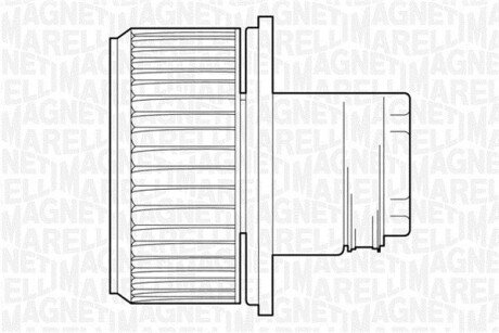 Вентилятор отопителя (с конд.) FIAT DUCATO 2002 A.C. [] MAGNETI MARELLI 069412523010 (фото 1)